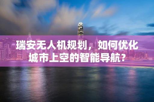 瑞安无人机规划，如何优化城市上空的智能导航？