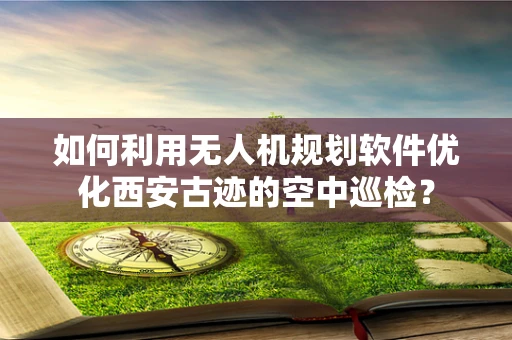 如何利用无人机规划软件优化西安古迹的空中巡检？