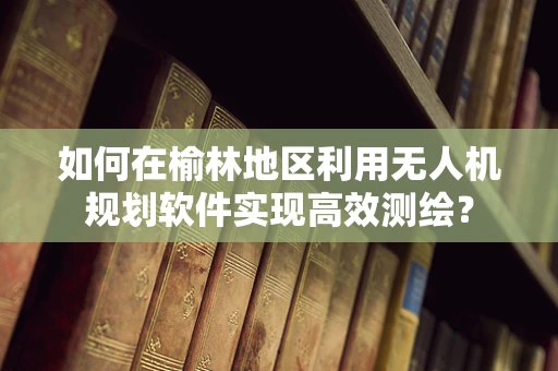 如何在榆林地区利用无人机规划软件实现高效测绘？