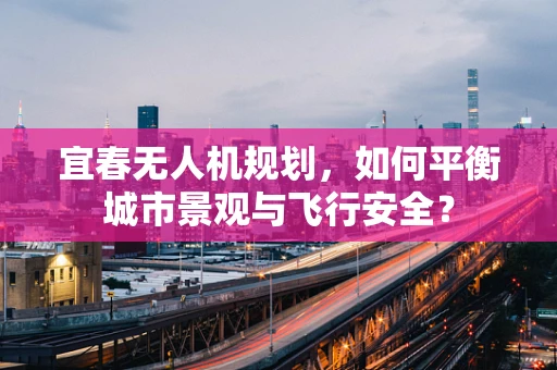 宜春无人机规划，如何平衡城市景观与飞行安全？