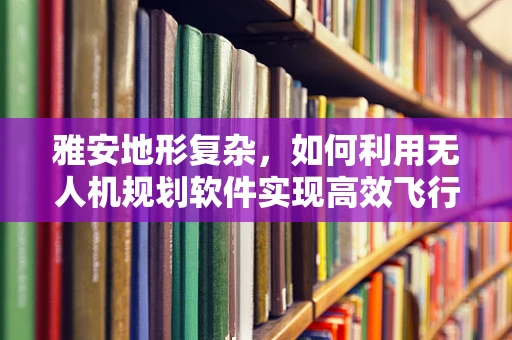 雅安地形复杂，如何利用无人机规划软件实现高效飞行路径规划？