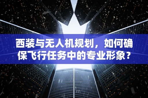 西装与无人机规划，如何确保飞行任务中的专业形象？