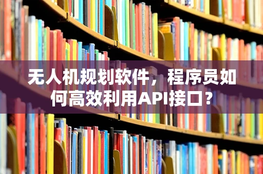 无人机规划软件，程序员如何高效利用API接口？