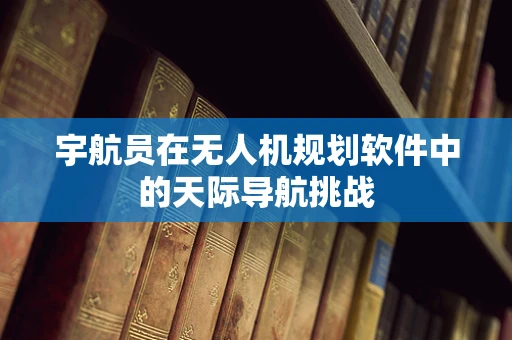 宇航员在无人机规划软件中的天际导航挑战