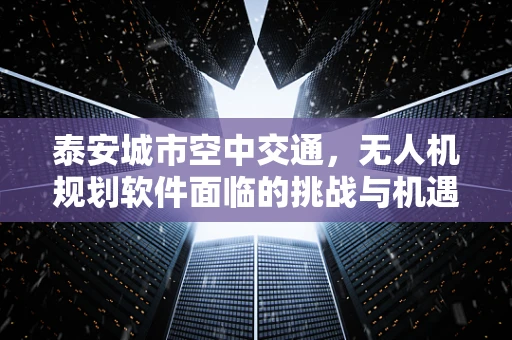 泰安城市空中交通，无人机规划软件面临的挑战与机遇