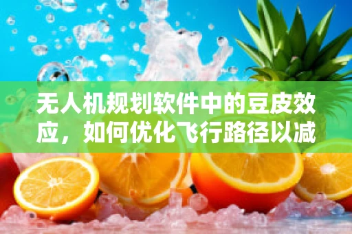 无人机规划软件中的豆皮效应，如何优化飞行路径以减少障碍物碰撞？