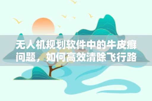 无人机规划软件中的牛皮癣问题，如何高效清除飞行路径上的障碍？