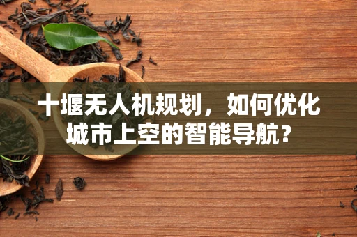 十堰无人机规划，如何优化城市上空的智能导航？